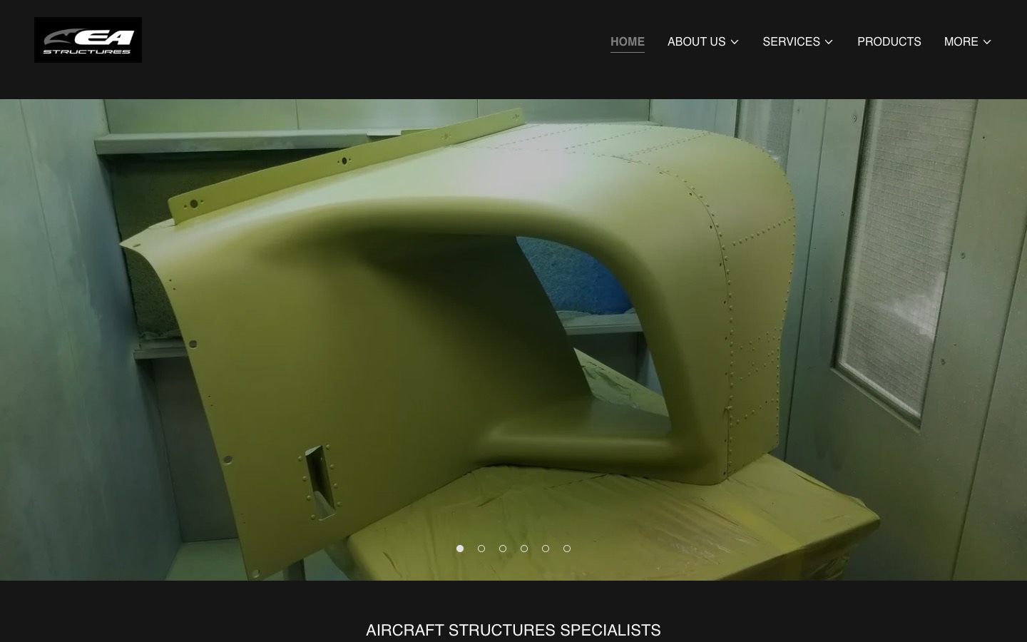 The current homepage